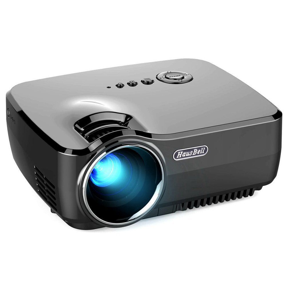 Hausbell Mini Projector Portable Video LED Projector